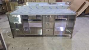 new counter for the educational kitchen