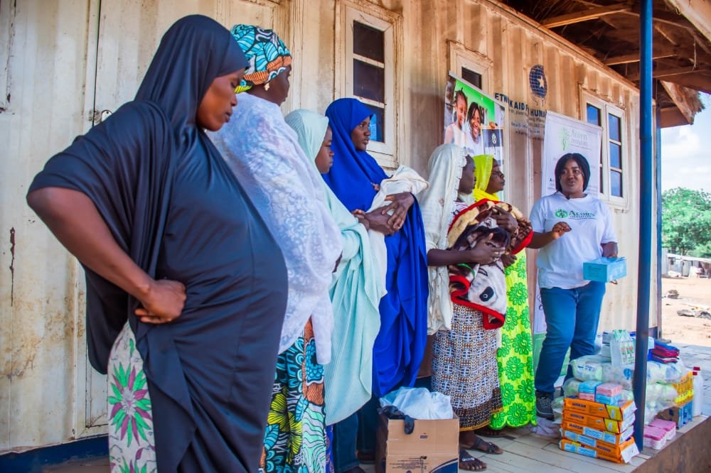 Provide 100 newborn babies' essentials in Nigeria