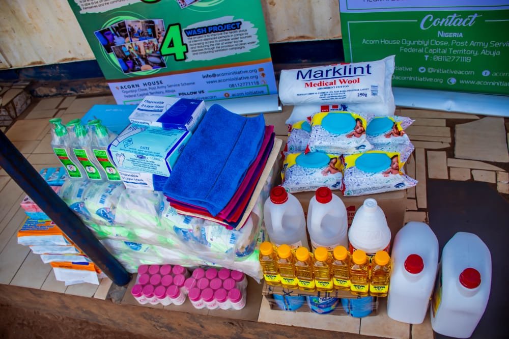 Provide 100 newborn babies' essentials in Nigeria