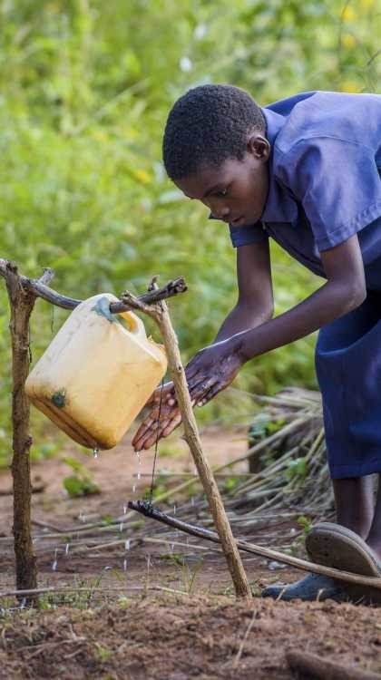 Tippy Taps Hand Washing for COVID Prevention