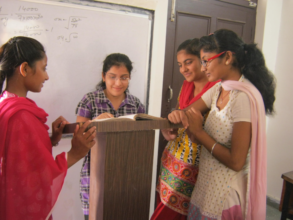 From left to right, Sarita, Babit, Sapna and Ritu