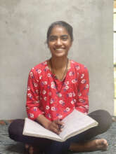 Pooja Studying