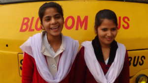 Two lovely Blossom Bus program recipients