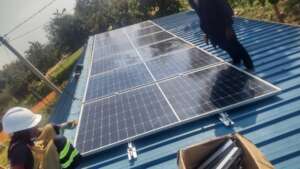 Okubani HC - installation of 500W panels