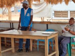 UNHCR Assistant Program Officer speaking