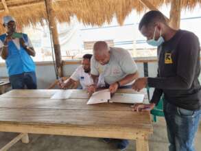 Handover certificate signing ceremony