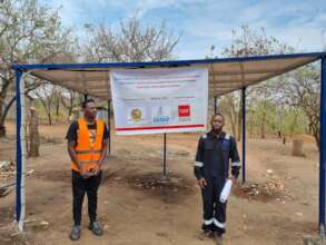 Solar panels installed