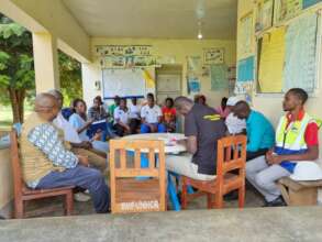 Handover meeting with Staff and Health Committee