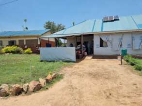 Okubani Outpatient section - poor solar power