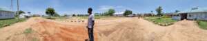 Okubani Health Centre - panoramic view of premises