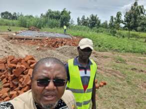 Project director and Contractor at project site