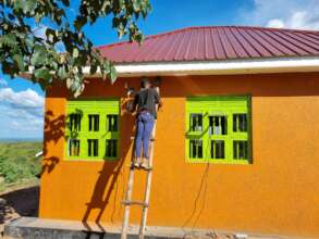 Installation of the external split unit of AC