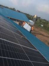 Installation, solar panels