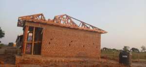 Koro PC Lab - roofing frame almost ready