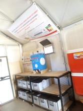 Solar power control room