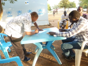Signing of certificate and handover ceremony