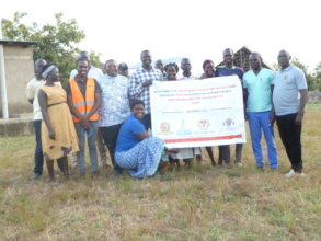Picture shoot with health workers