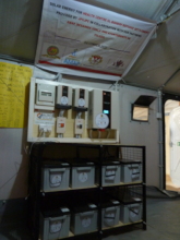 Control room main section completed
