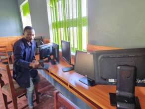 Setting up the PCs at Kado