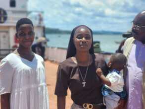 The rescued children being relocated to Kalanagala