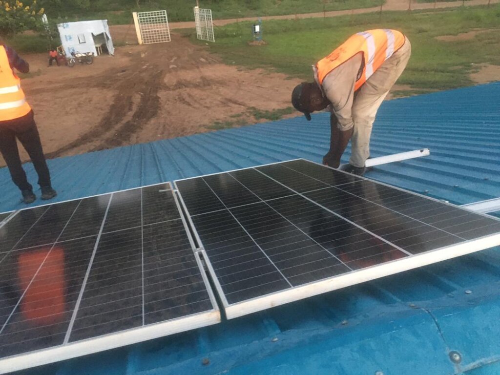 Installing Solar Panels by JP2JPC at Bangatuti