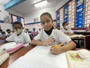 Students in the classroom