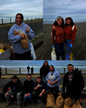 TRIO CleanUp at Nye Beach, Newport, OR - Feb 2026