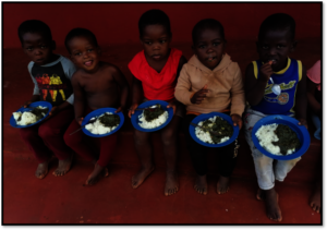 Creche Children Receiving Meals Daily