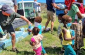 Food for children affected by South African Riots