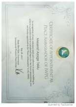 certificate of a peace a ambassador  of Ethiopian