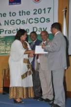 national CSO best-practice award presided by the P