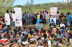 MHO on the project field with local communities