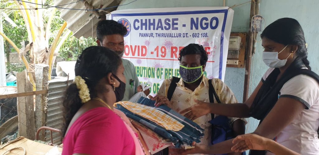 Save 62 blind families from starvation & Covid-19