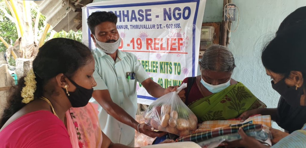 Save 62 blind families from starvation & Covid-19