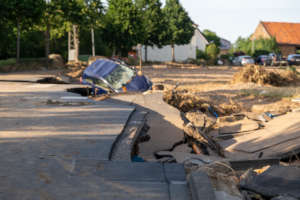 Flooding Germany