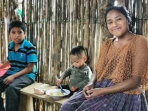 2-year-old Axel and his young mother