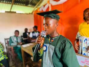 Valedictorian student Abraham