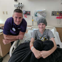 Catlin and Jack's Chemo Pal Match