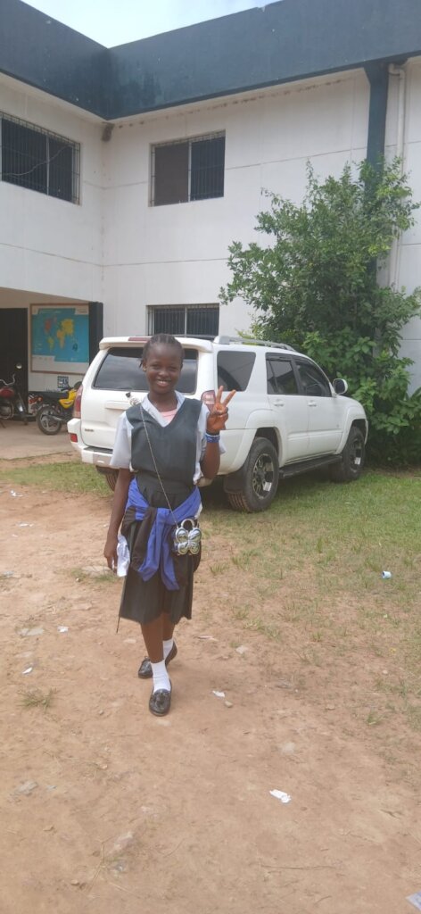 Tina on Campus