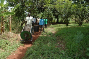 Farmers moving with the RoCC and Kon Tiki kilns