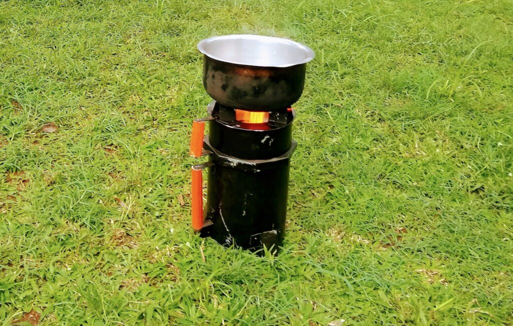 The gasifier stove sthat is used in the project