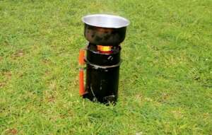 The gasifier stove sthat is used in the project