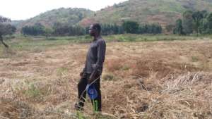 One of the benefitiary farmers