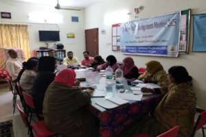 Staff Meeting of Dakbhanga Bangladesh (DBD)