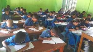 Learners in the 1st Terminal Examination 2023