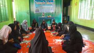 Tailoring Skills Training Session of Secondary Stu