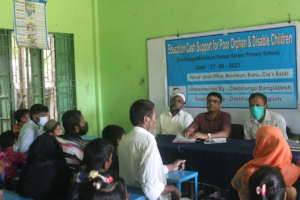 Meeting with Parents of Orphan Children