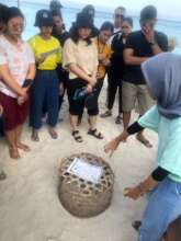 Kak Susi's workshop tour of the protected nests