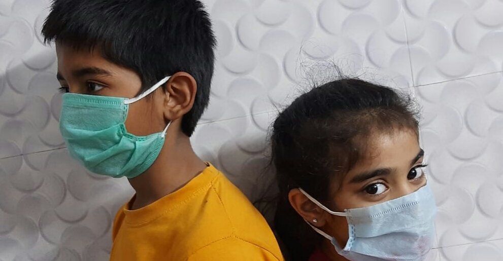 Food & Mask for Corona Fight of Poor Children