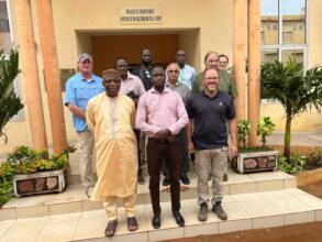 Malaria Project Team in Mali